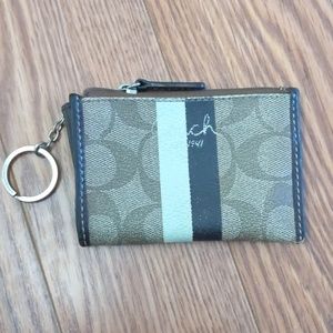 Coach keychain wallet